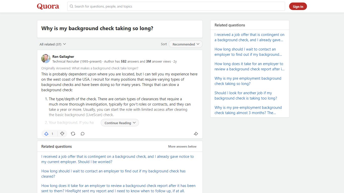 Why is my background check taking so long? - Quora